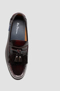 Ben Sherman Buster Leather Men's Burgundy Loafers