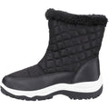 Cotswold Butterrow Textile Women's Black Winter Mid Calf Boots