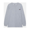 Dickies Pocket Long Sleeve Cotton Men's Grey T-Shirt
