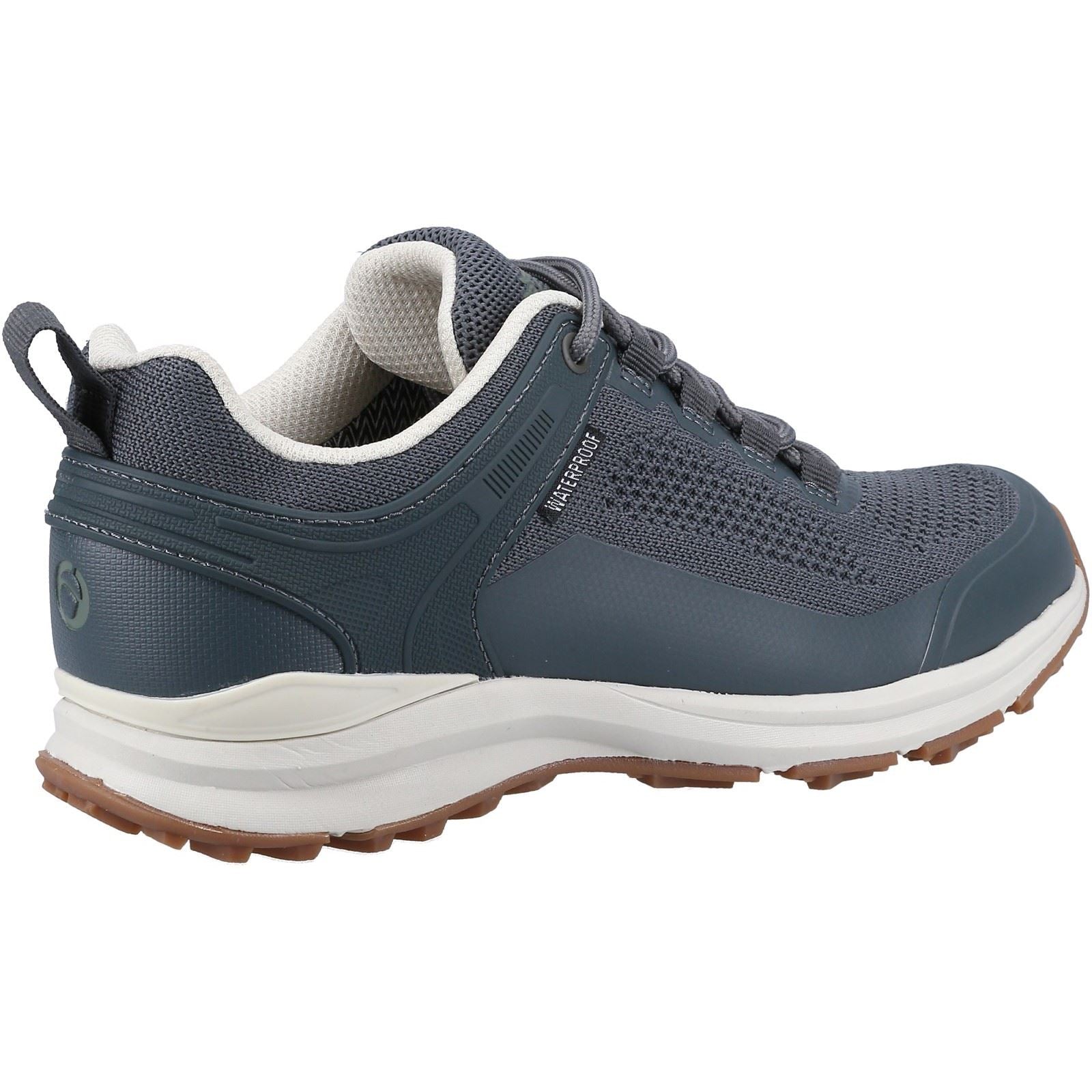 Cotswold Compton Recycled Plastic+Synthetic Pu Women's Grey Sneakers