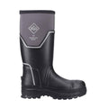 Muck Boots Grit S5 Rubber Men's Black/Grey Wellington Boots