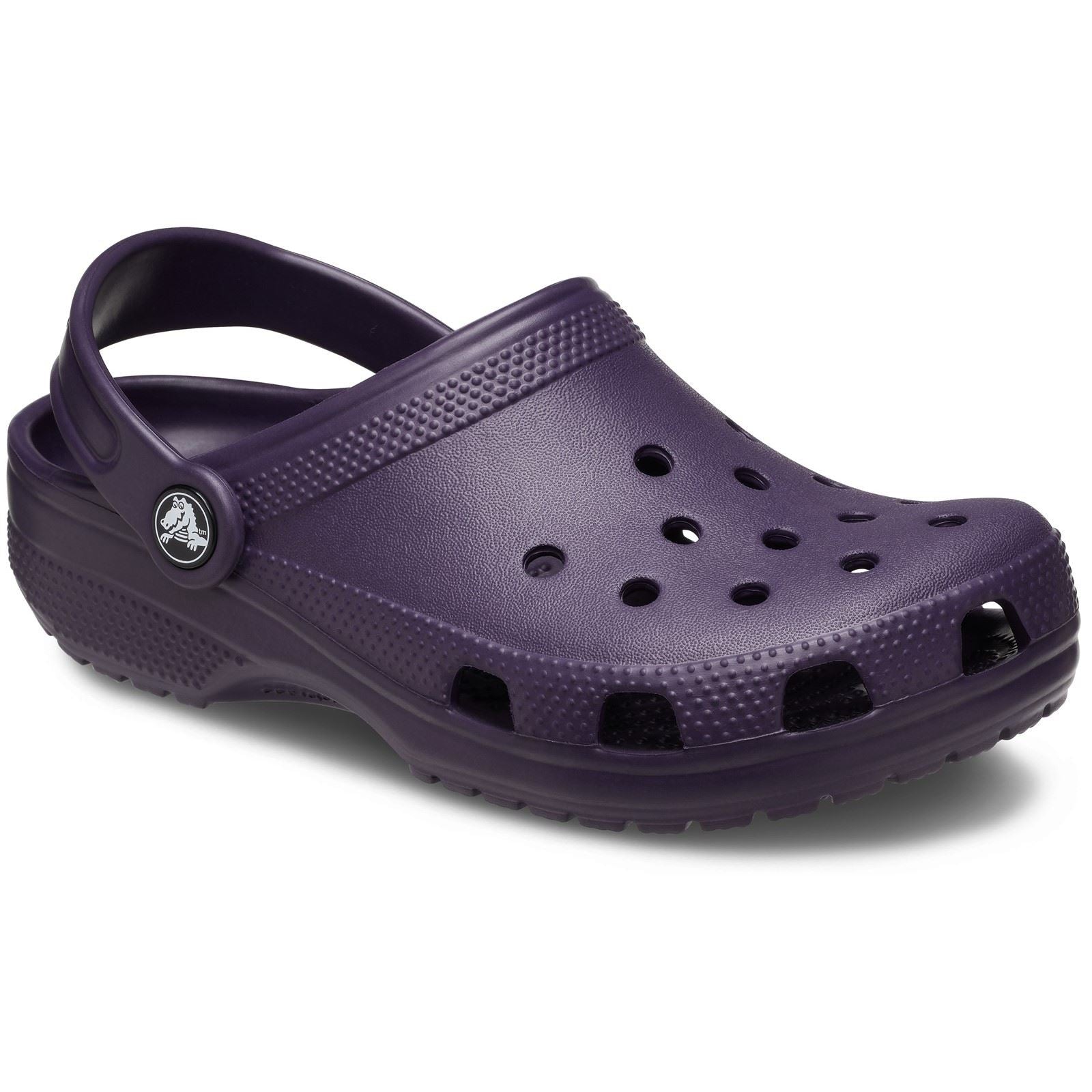 Crocs Kids' Classic Synthetic Dark Iris Loafers