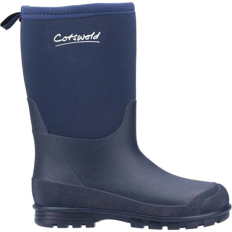 Cotswold Hilly Synthetic Navy Wellington Boots