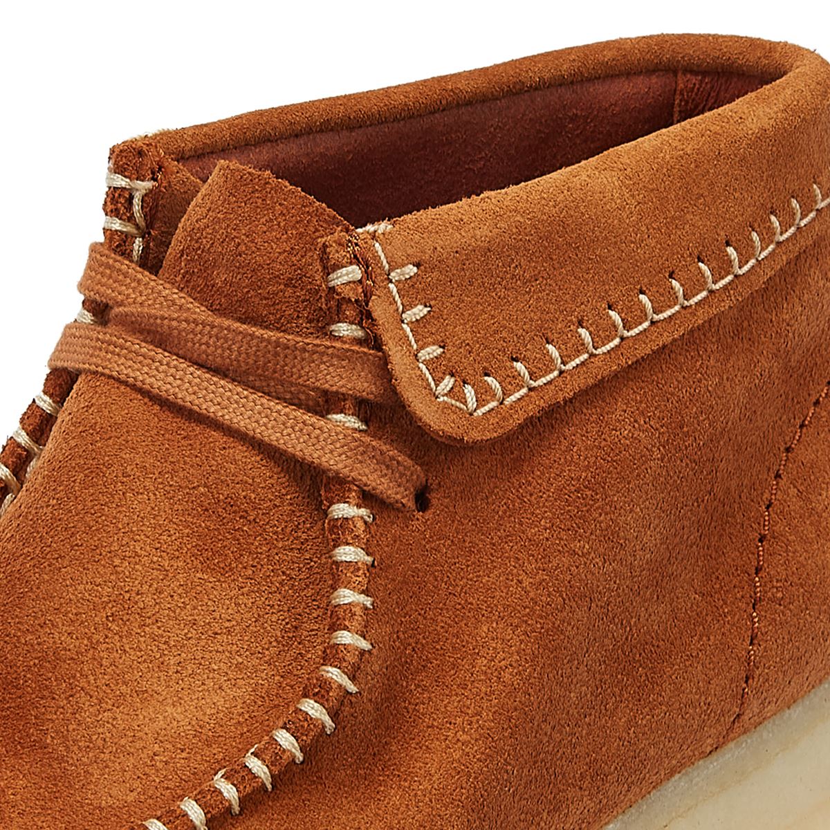 Clarks Originals Wallabee Stitch Suede Women's Ginger Boots