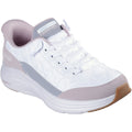 Skechers Contour Foam Cozy Fit Textile Women's White/Lavender Sneakers