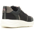 Hush Puppies Elevate Bungee Textile Women's Black Sneakers