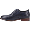 Hush Puppies Natalia Leather Women's Navy Brogues Shoes