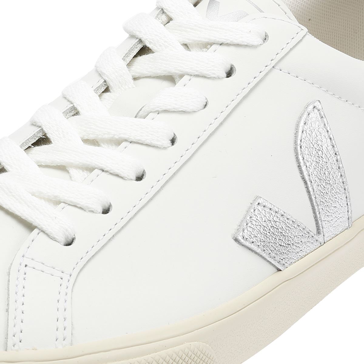 Veja Esplar Leather Women's Extra White/Silver Sneakers