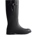 Hunter Downpour Adjustable Boot Rubber Women's Black Wellington Boots