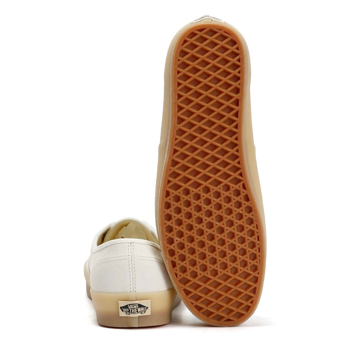 Vans Authentic Crepe Leather Men's Marshmallow Sneakers