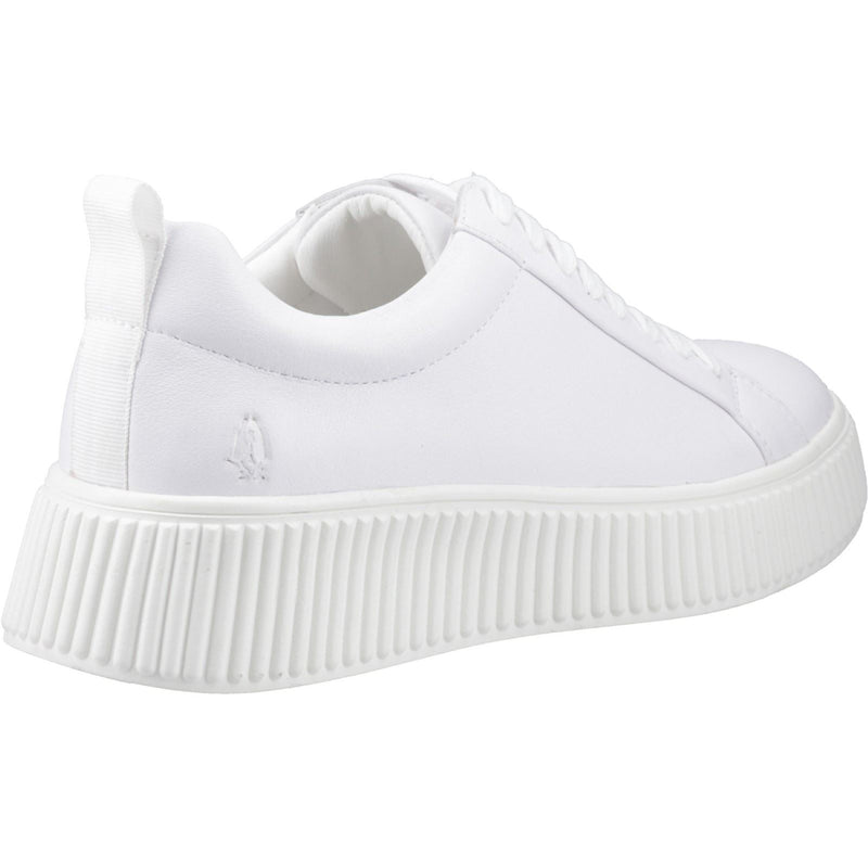 Hush Puppies Harlow Leather Women's White Sneakers
