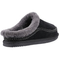 Hush Puppies Anika Suede Women's Black Slippers
