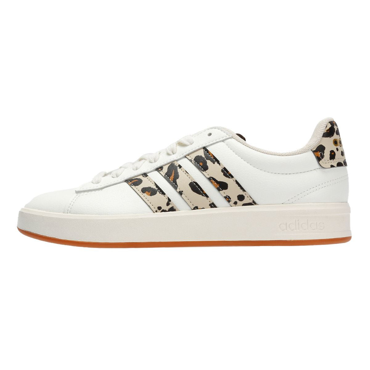 Adidas Grand Court 3.0 Women's Cream/Leopard Sneakers