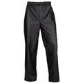 Helly Hansen Workwear Voss Synthetic Unisex Adults Black Rain Trousers