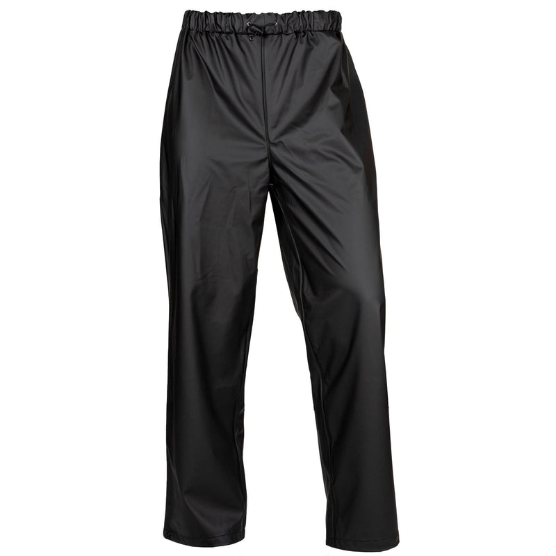 Helly Hansen Workwear Voss Polyester Unisex Adults Black Rain Trousers