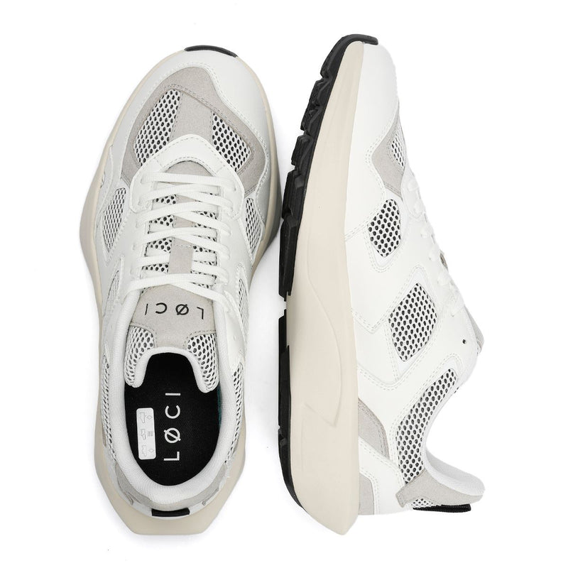 LØCI VØLT White/Gray Sneakers