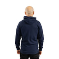 Helly Hansen Workwear Manchester Zip Cotton Men's Blue Hooded Sweatshirt