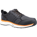 Timberland Pro Reaxion Synthetic Black/Orange Safety Sneakers