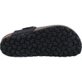 Hush Puppies Billie Suede Women's Black Sandals