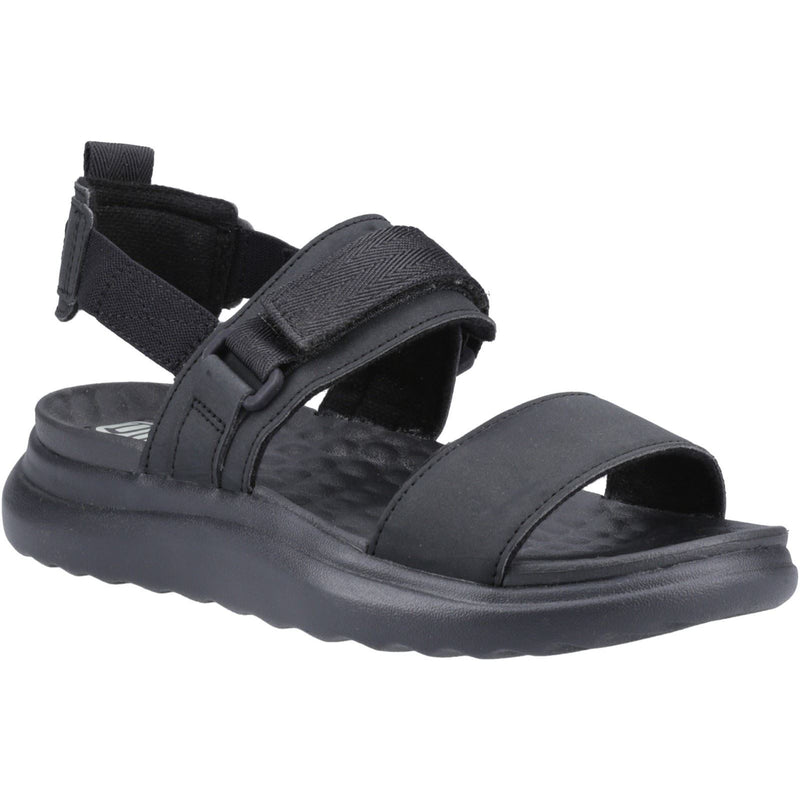 HEYDUDE Collins Mono Sport Textile Women's Black Sandals