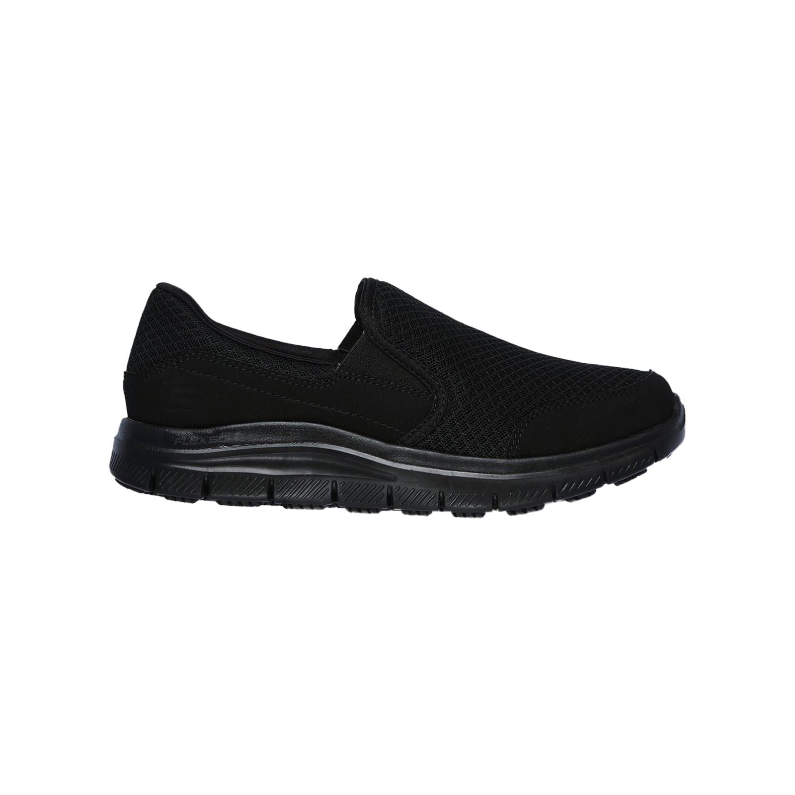 Skechers Workwear Cozard Sr Leather Women's Black Safety Sneakers