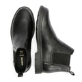 Geox Spherica EC1 C Tumble Leather Men's Black Boots