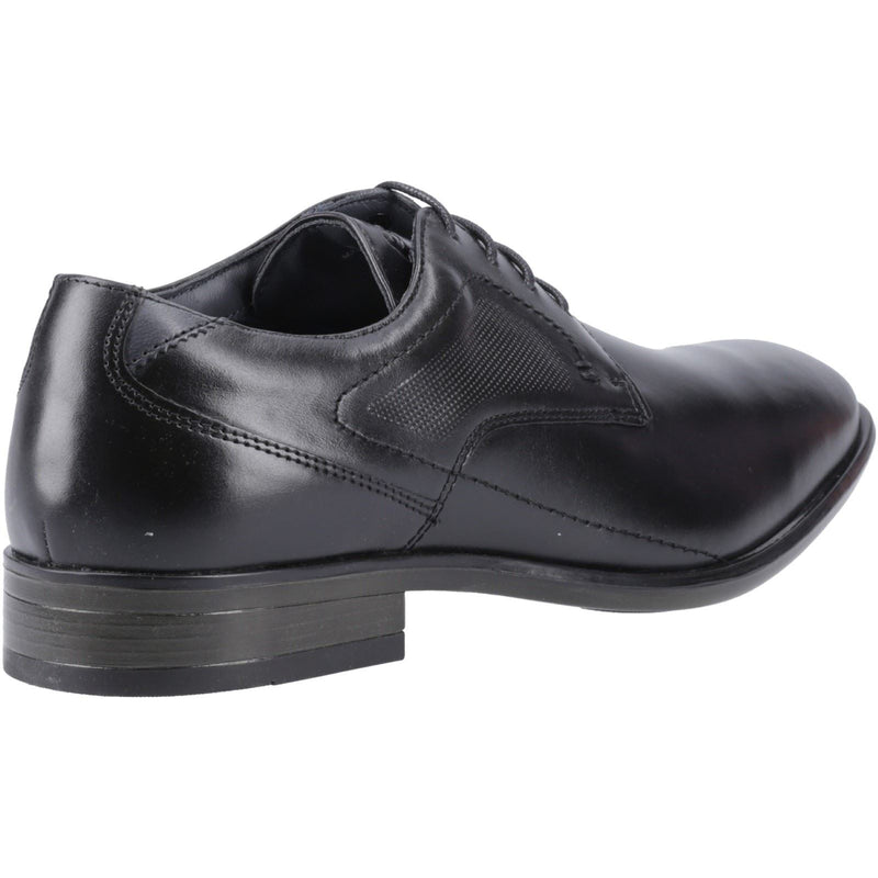 Pod Carl Leather Men's Black Lace-Up Shoes