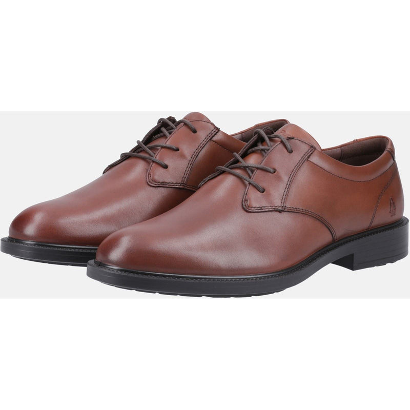 Hush Puppies Banker Leather Men's Brown Lace-Up Shoes