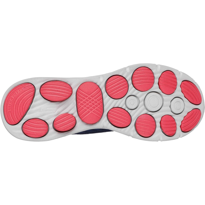 Skechers GO Walk 8 Day Textile Men's Navy/Red Standard Trainers