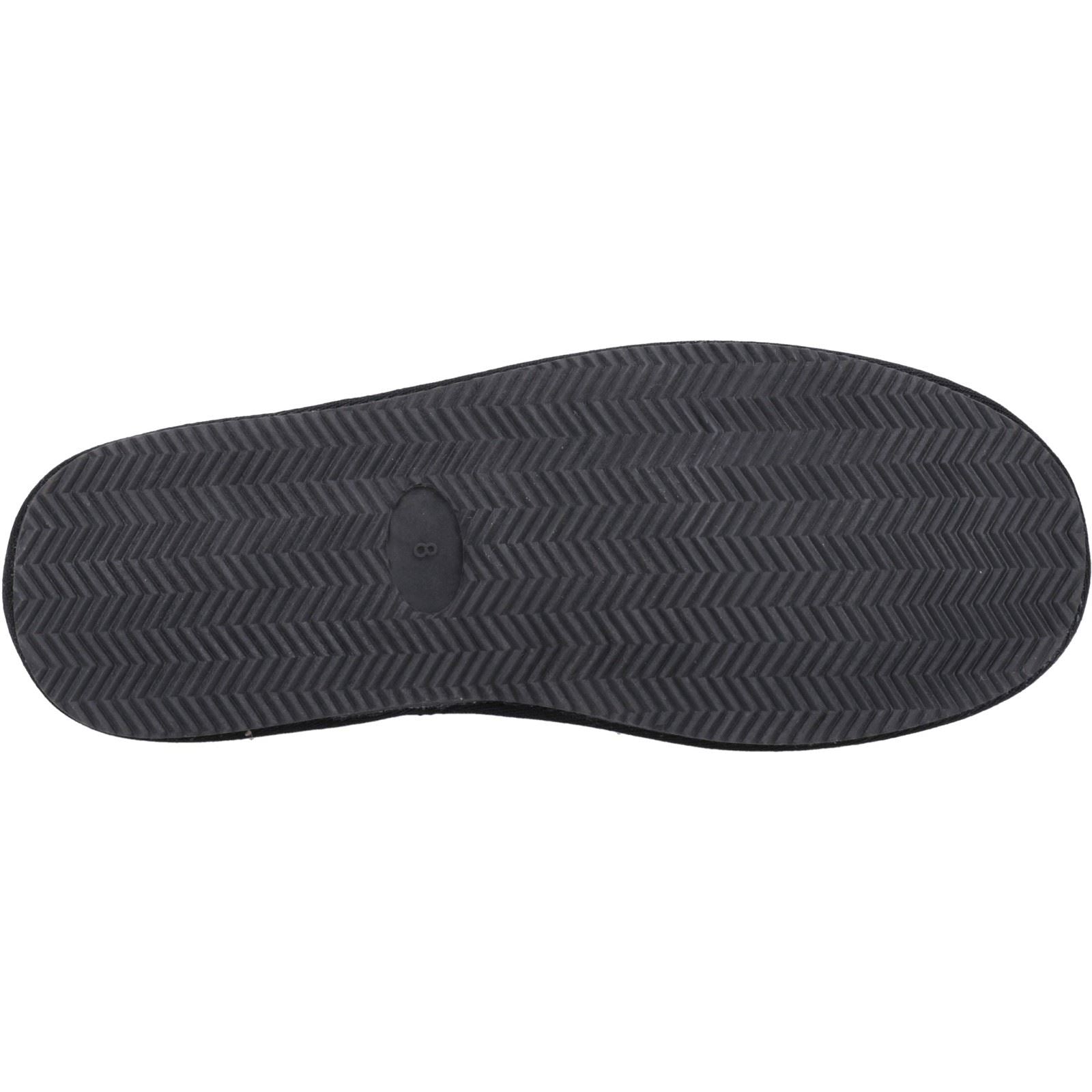 Hush Puppies Charles Suede Men's Black Slippers