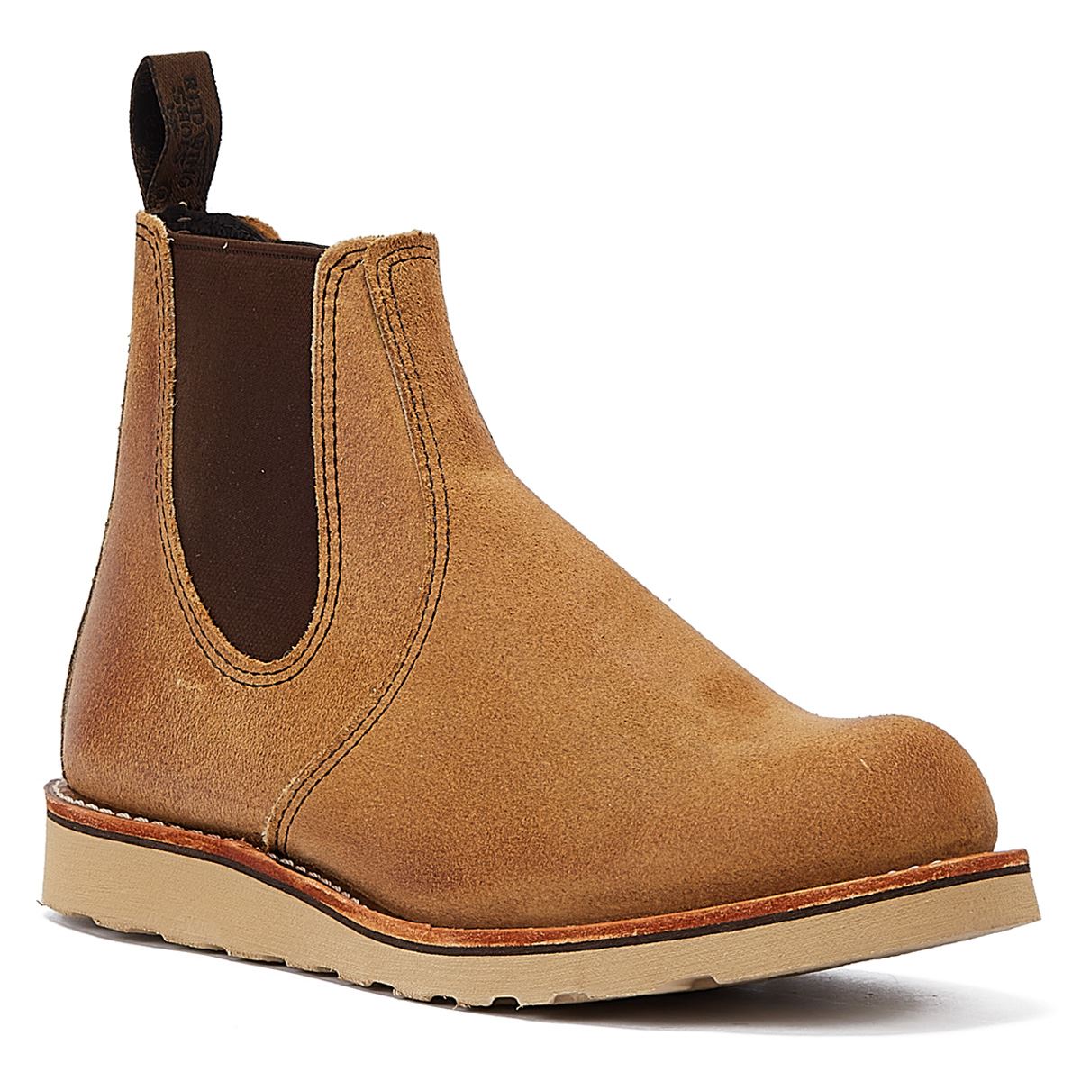 Red Wing Classic Chelsea Hawthorne Muleskinner Men's Chestnut Boots