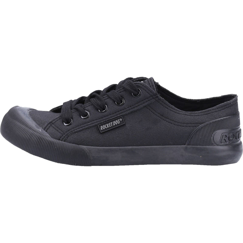 Rocket Dog Jazzin Fable Synthetic Women's Black Sneakers