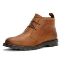 Tower London Armour Lace Up Leather Men's Brown Boots