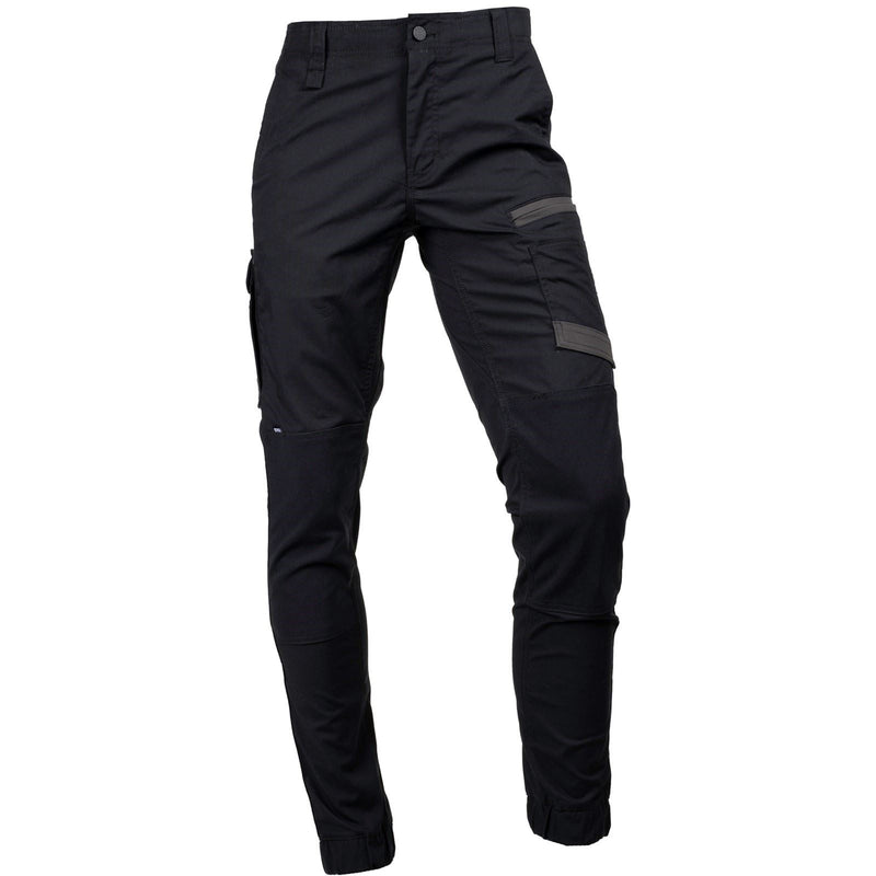 Hard Yakka Raptor Cuff Cotton Men's Black Outdoor Trousers