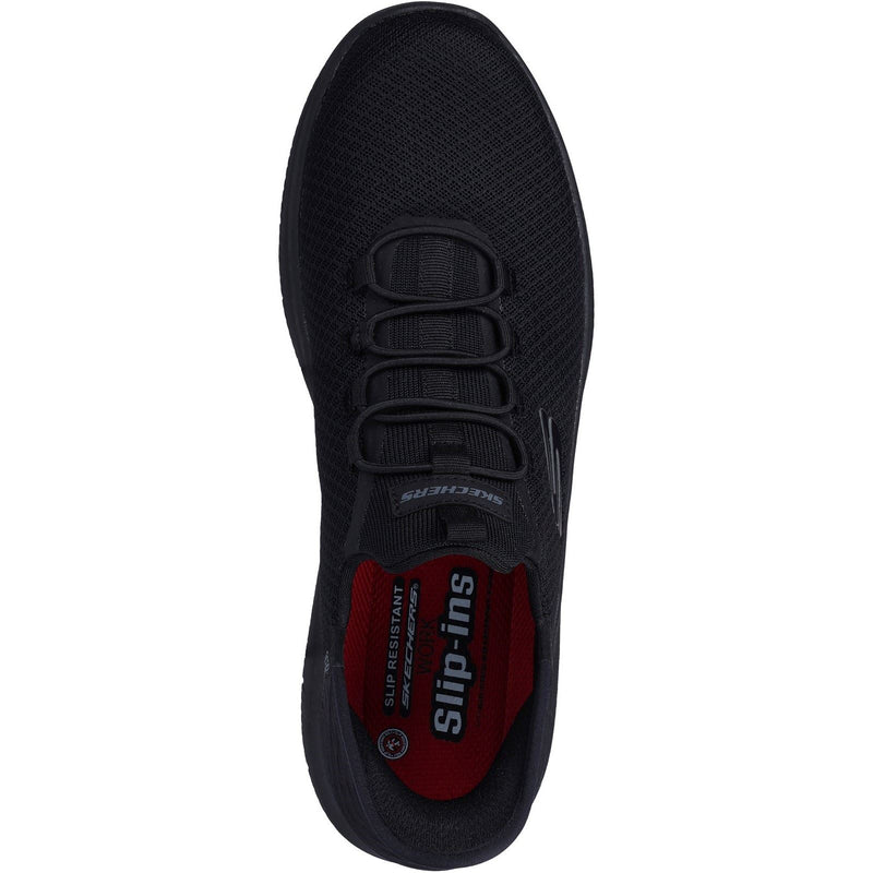 Skechers Workwear Summits - Colsin Textile Men's Black Safety Sneakers