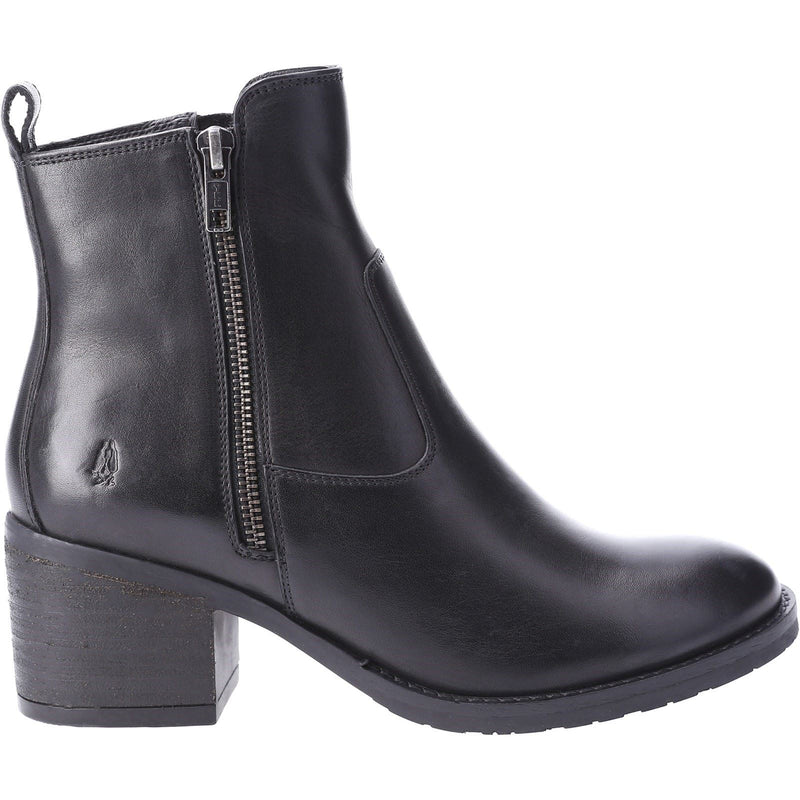 Hush Puppies Helena Leather Women's Black Boots