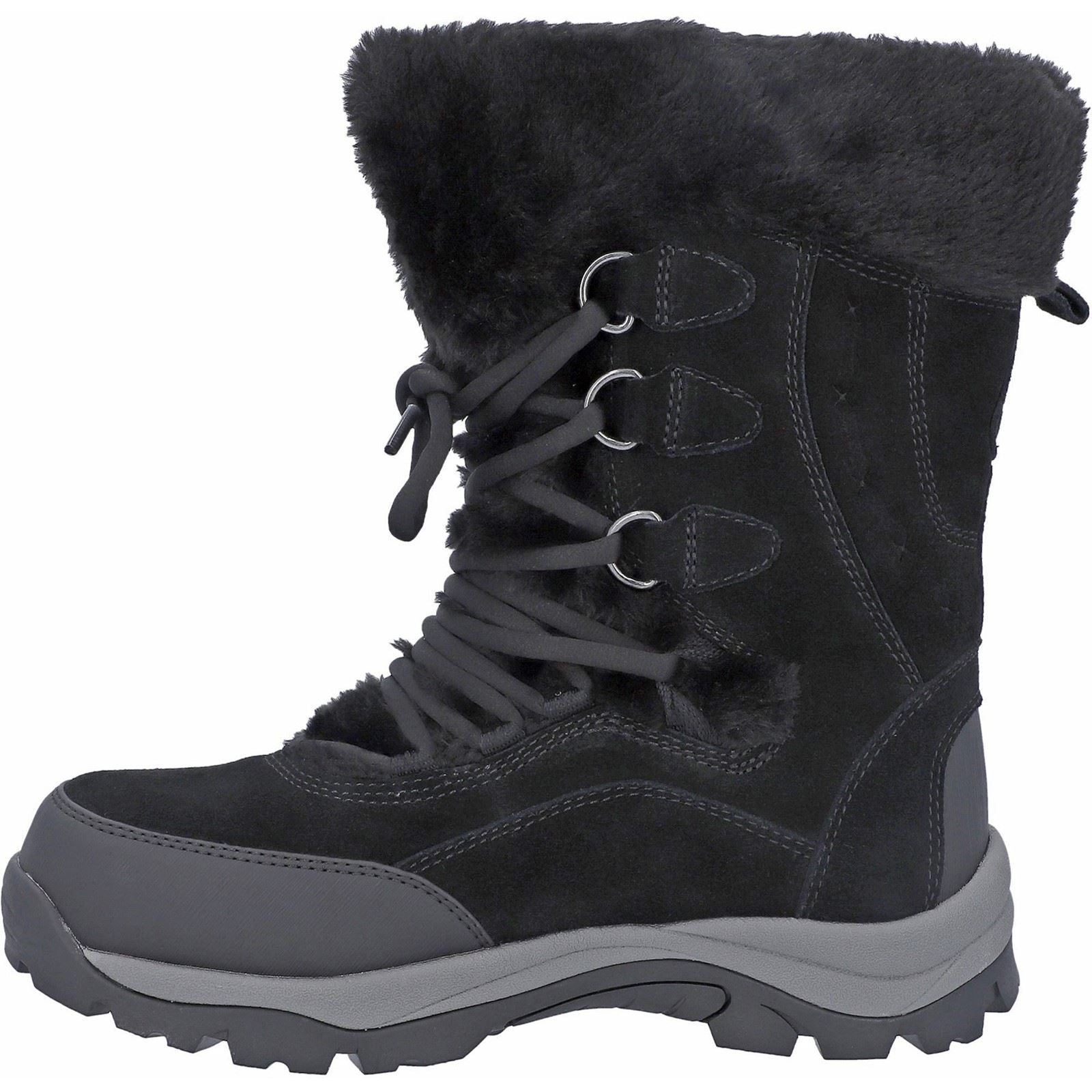 Hi-Tec Mortiz 200 Leather Women's Black Hiking Boots