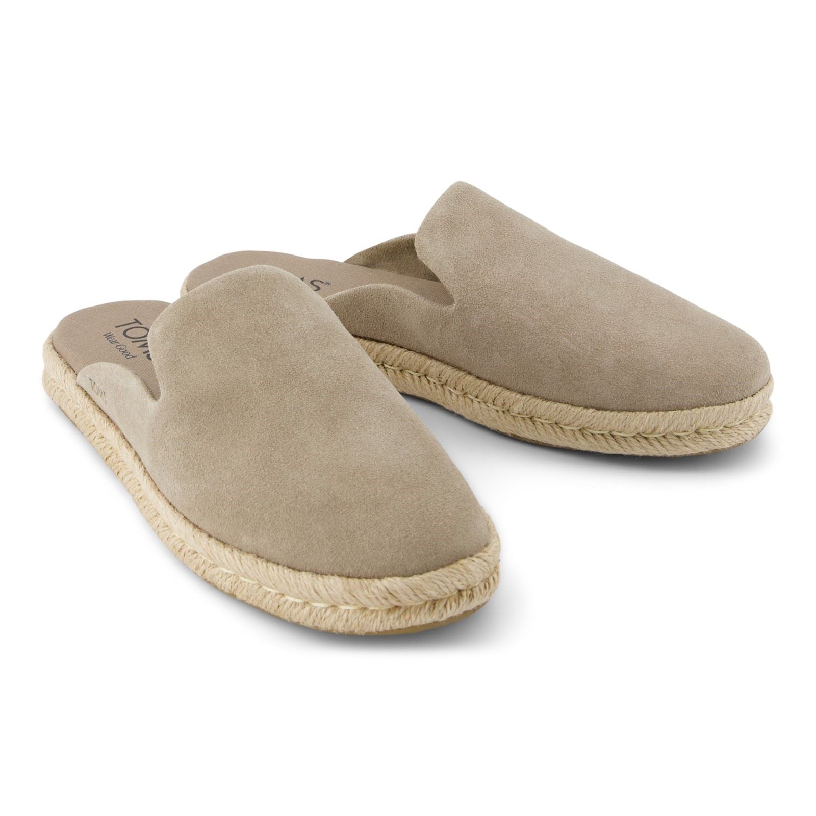 TOMS Santiago Mule Leather Women's Dune Mules
