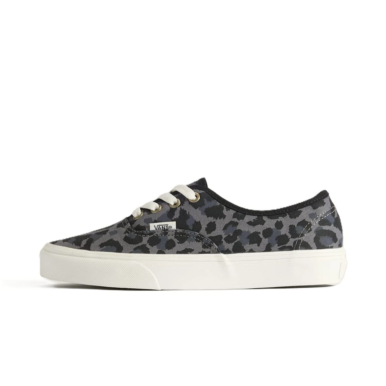 Vans Authentic Canvas Women's Leopard Black/Pewter Sneakers