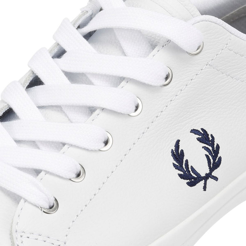 Fred Perry Baseline Leather Men's White/Navy Sneakers
