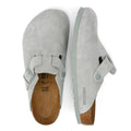 Birkenstock Boston Suede Pure Sage Clogs