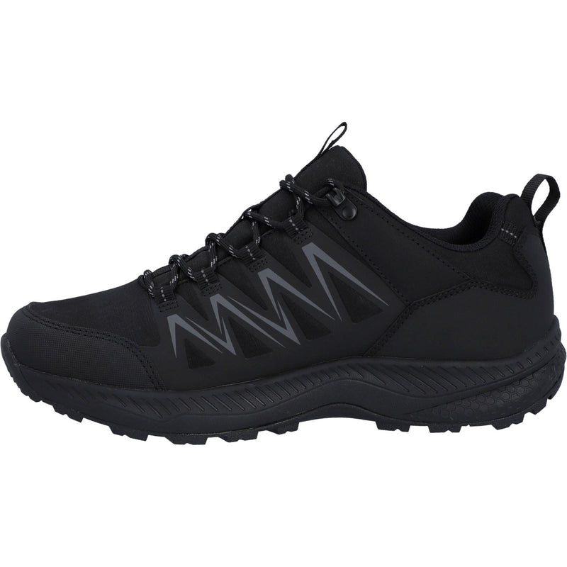 Hi-Tec Stealth Low Synthetic Men's Black/Dark Grey Hiking Boots