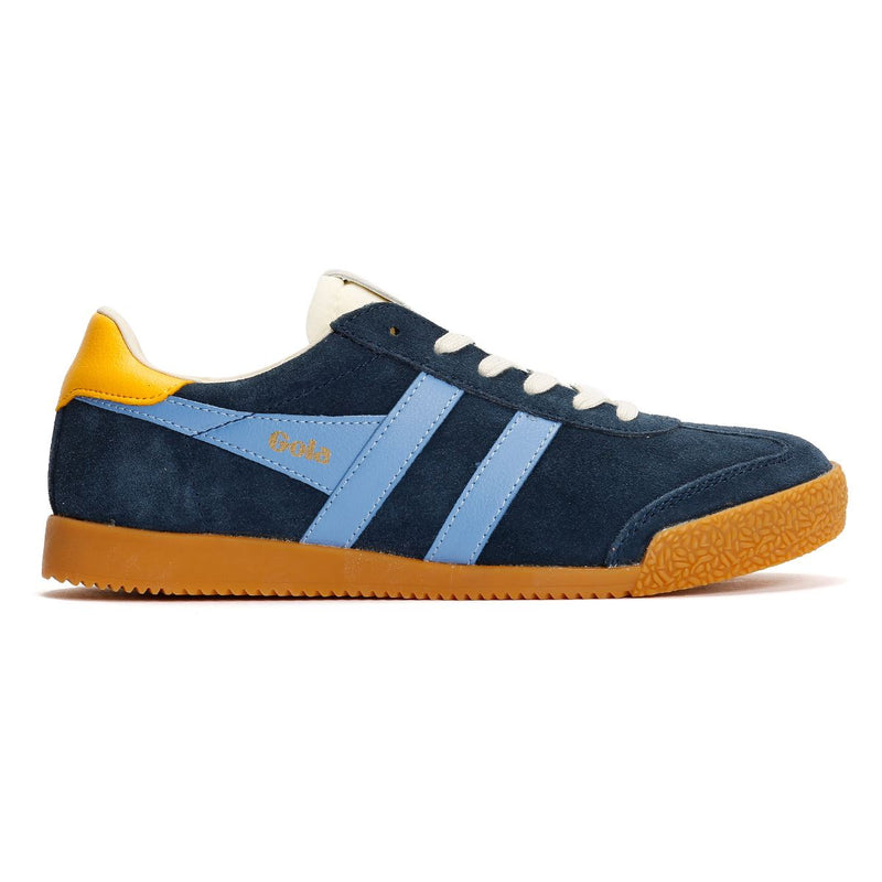 Gola Elan Suede Women's Navy/Vista Blue/Sun Sneakers