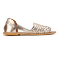 Tower London Hurache Women's Gold Metallic Sandals