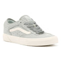 Vans Rowley Classic Suede Women's Aqua Gray Sneakers