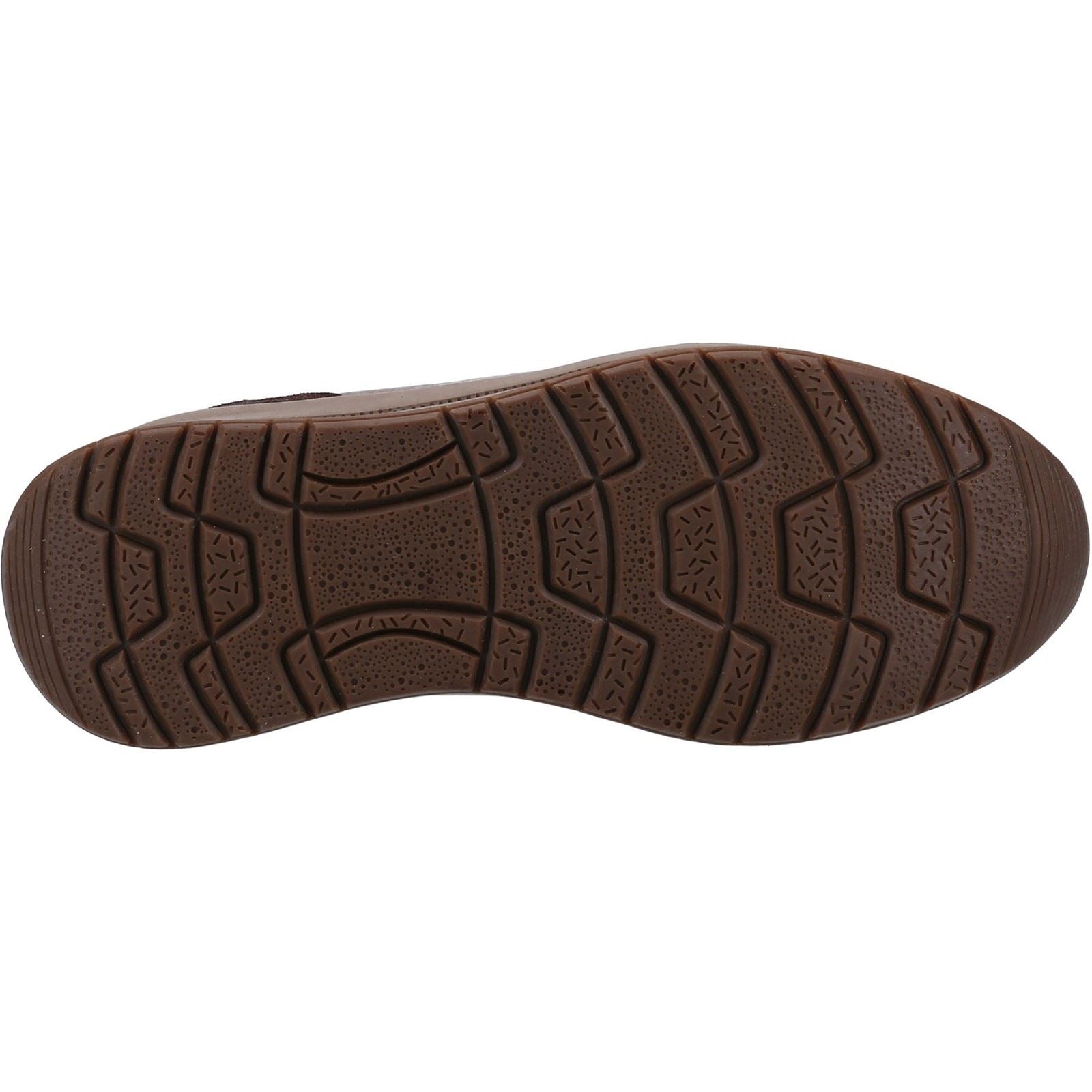 Hush Puppies Joseph Leather Men's Brown Leather Lace-Up Shoes