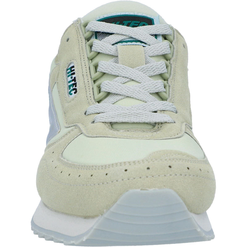 Hi-Tec Silver Shadow OG PU Suede Men's Silver/Grey/Green Sneakers