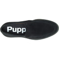 Hush Puppies Earl Slip On Suede Men's Black Loafers
