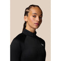 Castore 1/2 Zip Long Sleeve Top Synthetic Women's Black