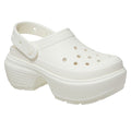 Crocs Stomp Clog Synthetic Chalk Clogs